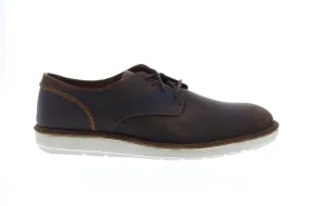 Men's Brown Leather Oxfords