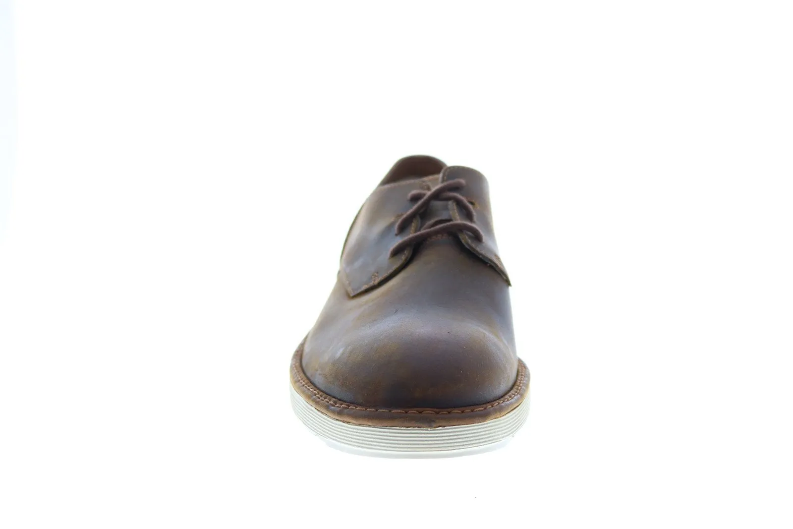 Men's Brown Leather Oxfords