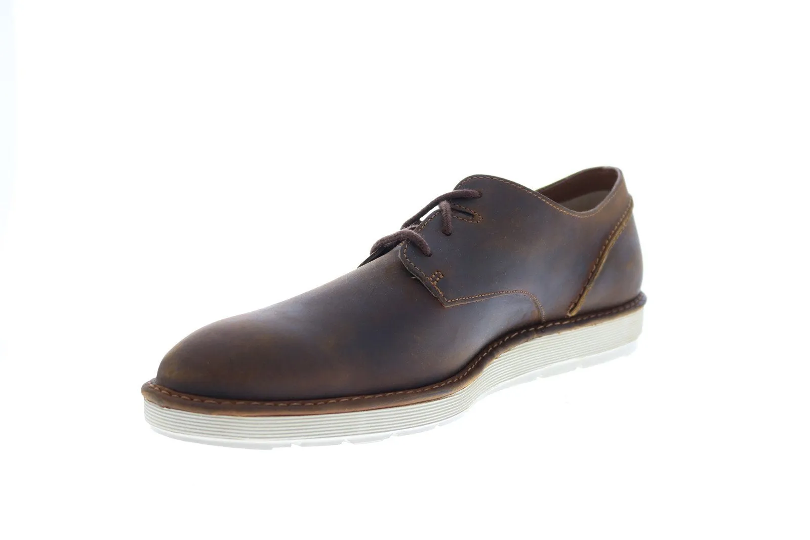 Men's Brown Leather Oxfords