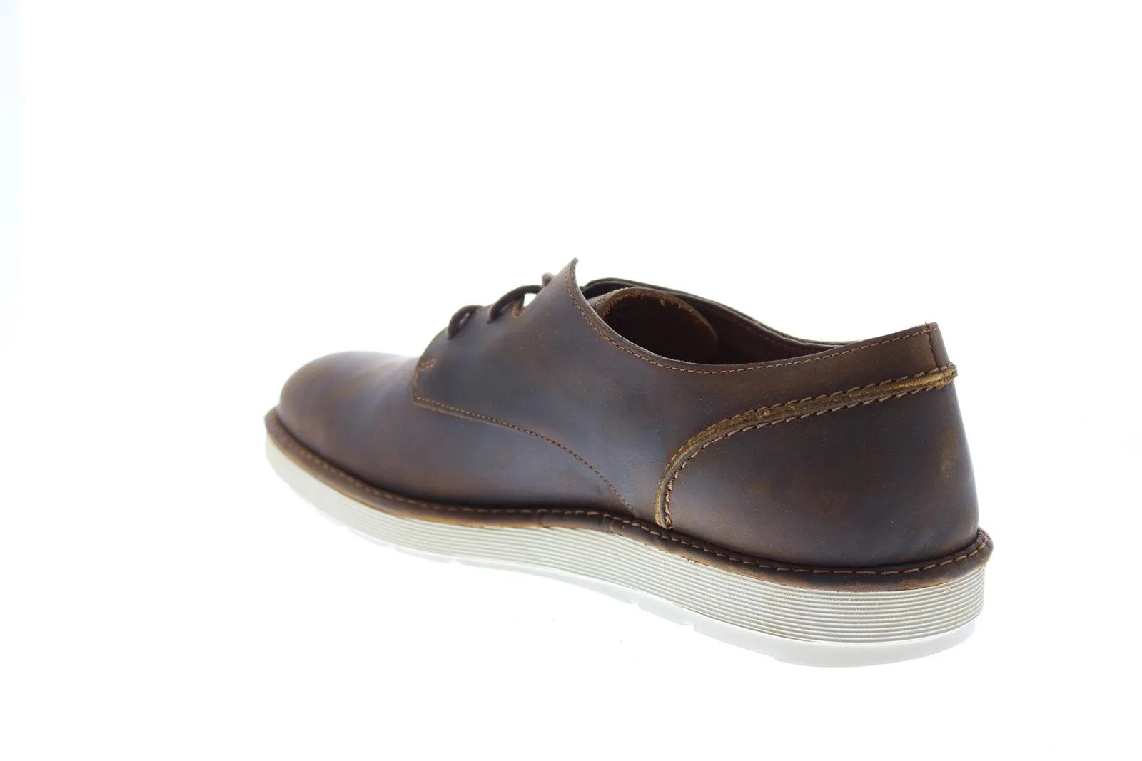 Men's Brown Leather Oxfords