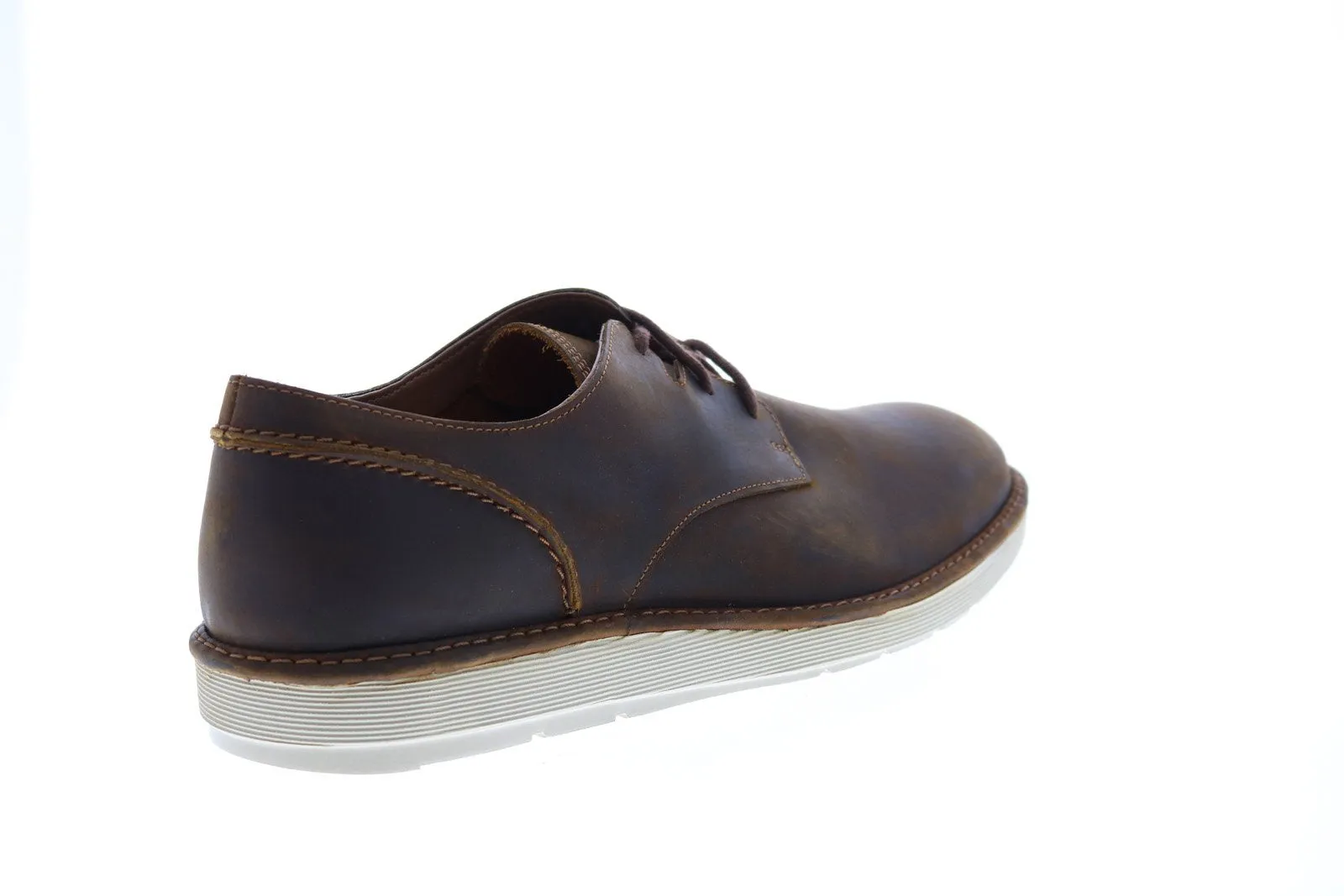 Men's Brown Leather Oxfords