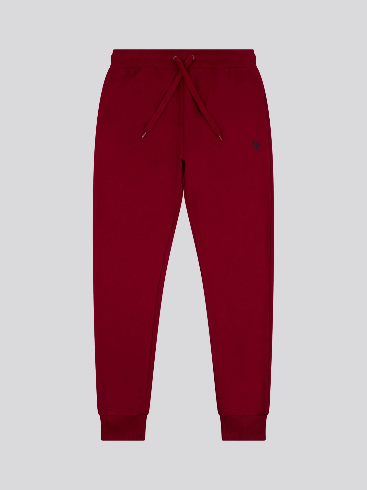 Mens Fleece Joggers in Biking Red