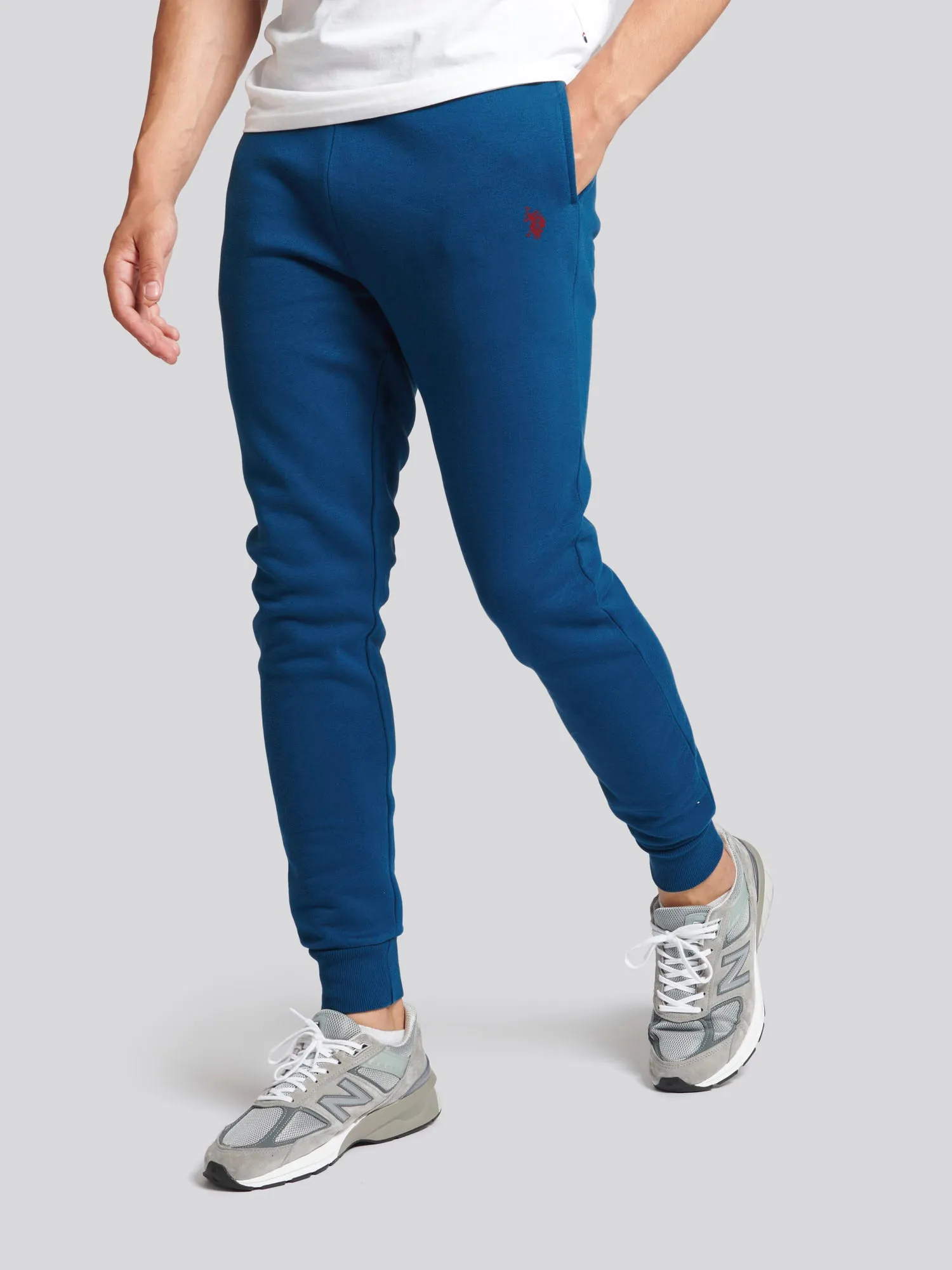 Mens Fleece Joggers in Insignia Blue