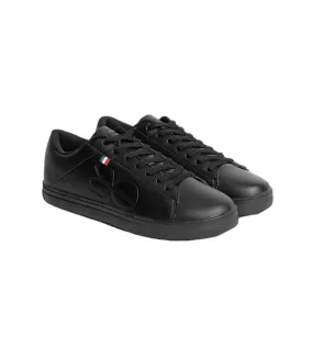 Mens gleaton trainers black Crosshatch