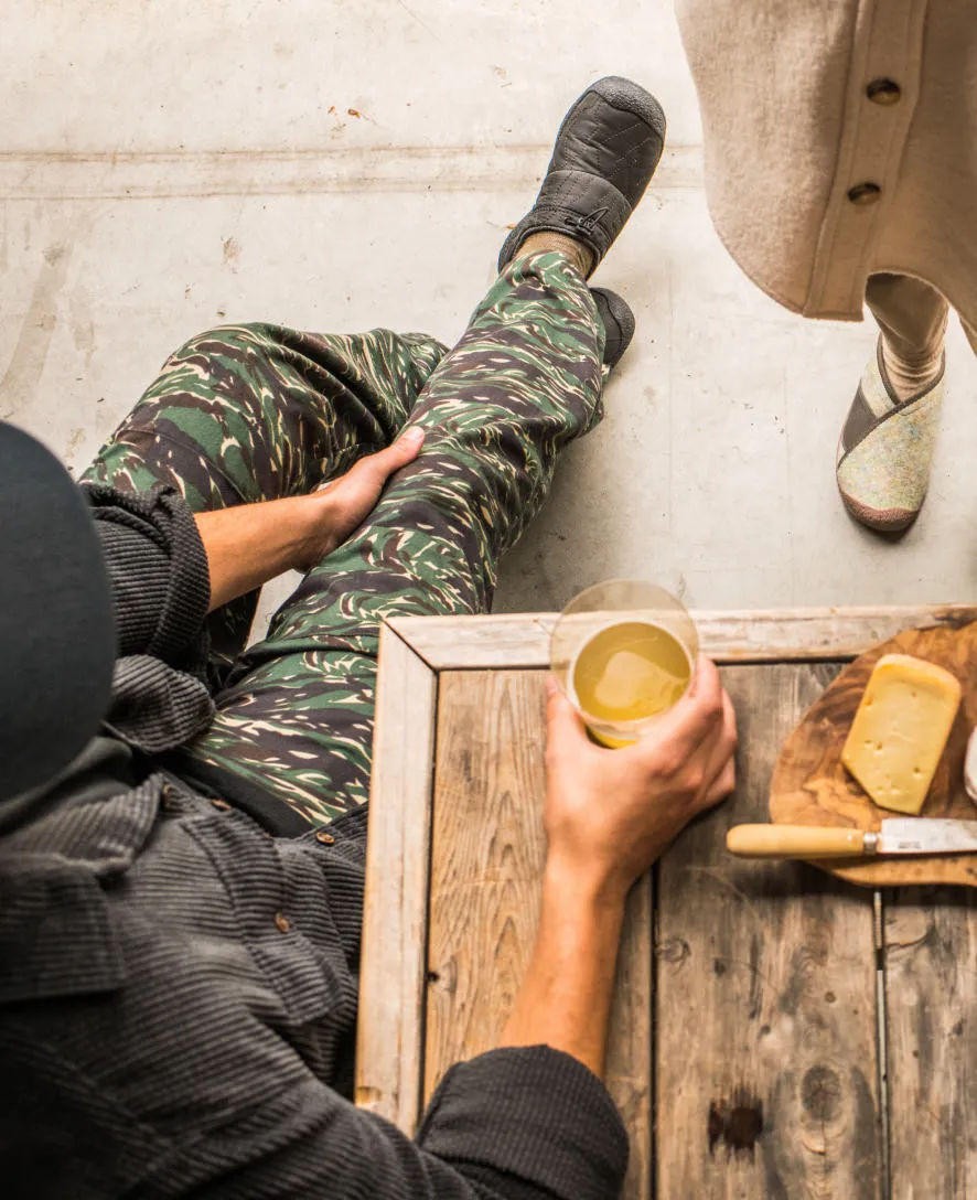 Men's Howser III Slide in Black Olive Felt and Black Olive - Available Now