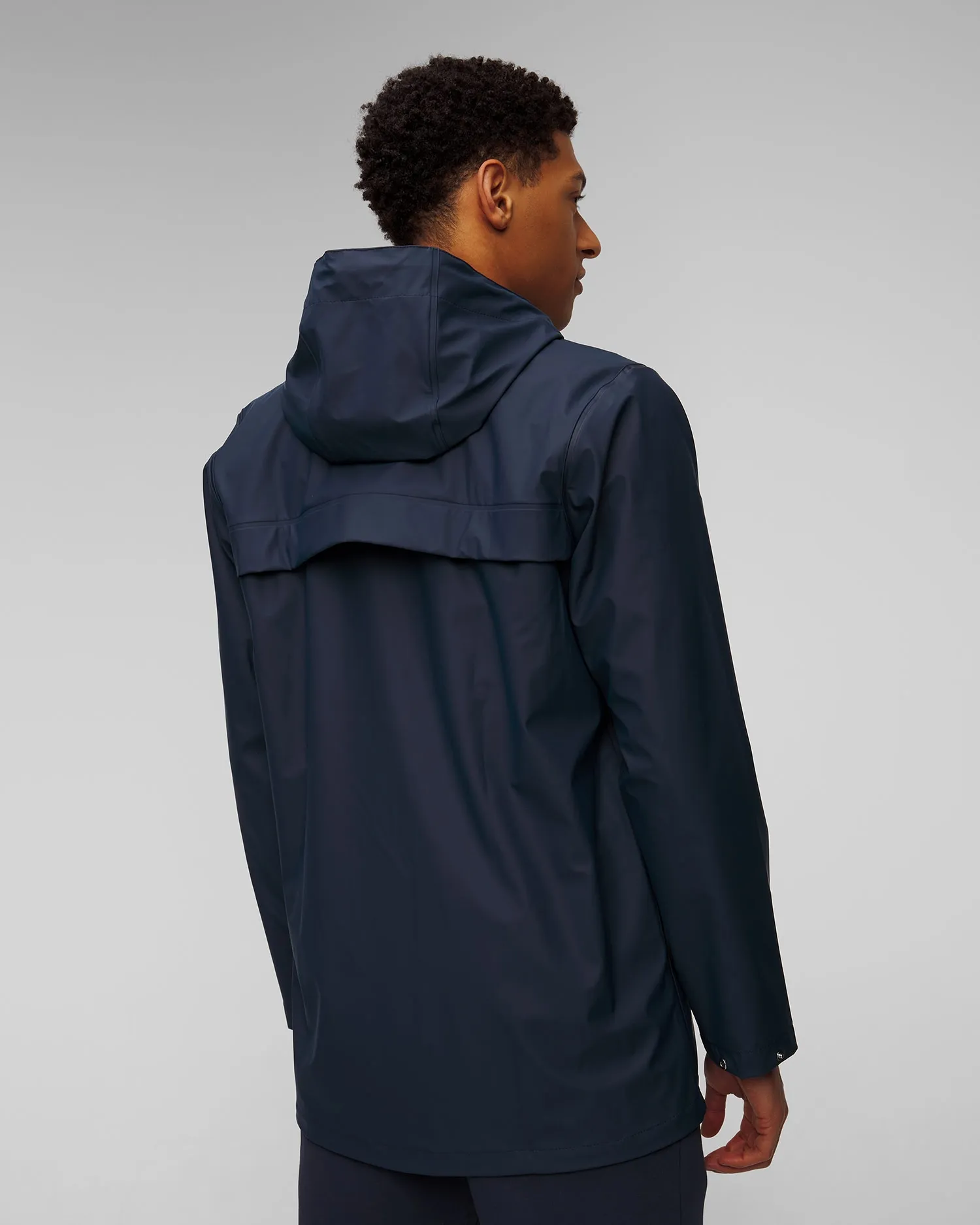 Men’s navy blue Helly Hansen Moss Rain Coat 53265-597