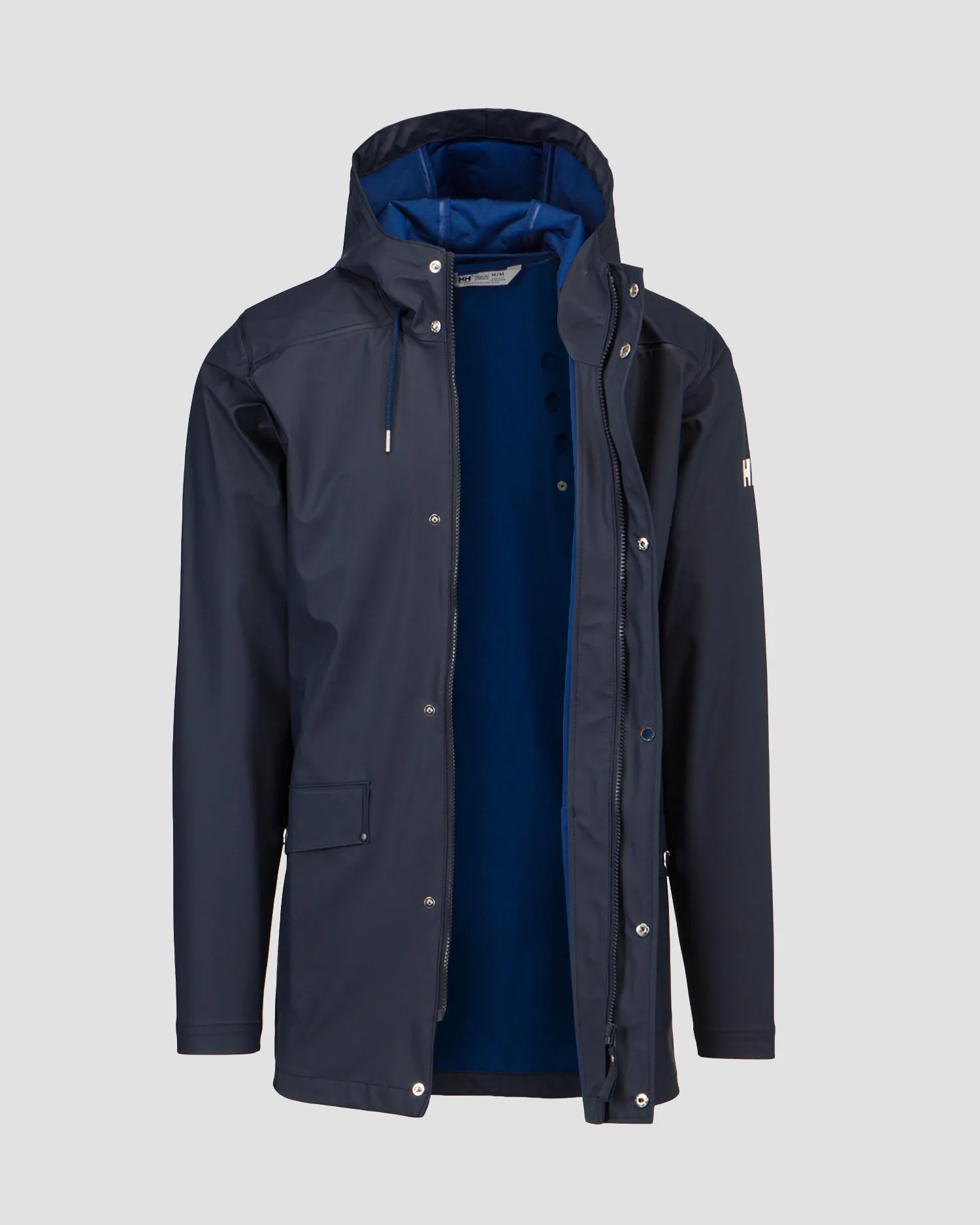 Men’s navy blue Helly Hansen Moss Rain Coat 53265-597