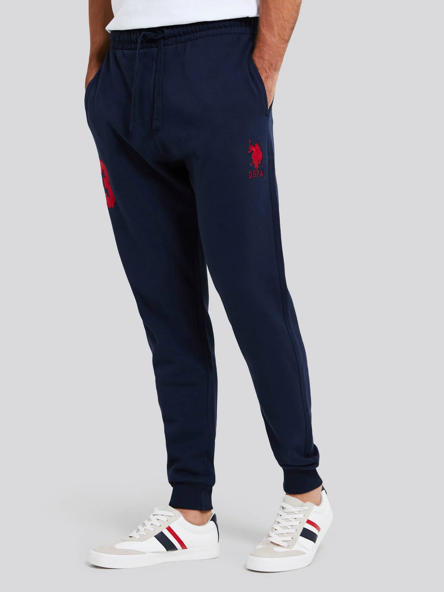 Mens Player 3 Joggers in Navy Blue