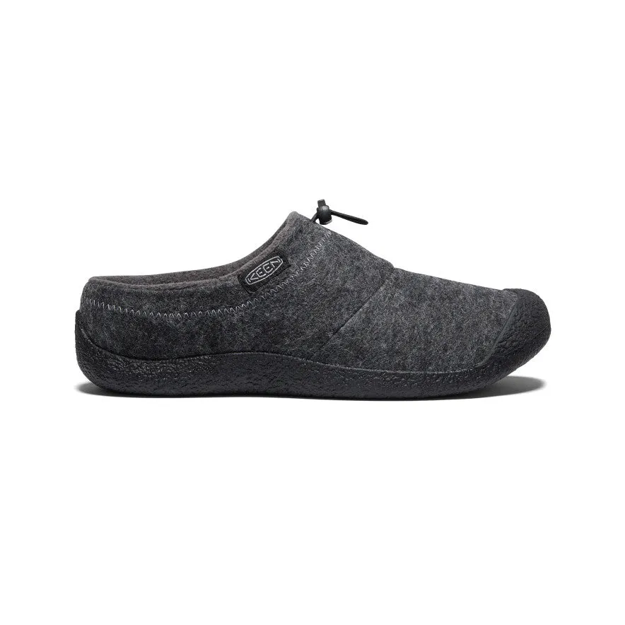 Men's Slides | Charcoal Grey Felt/Black