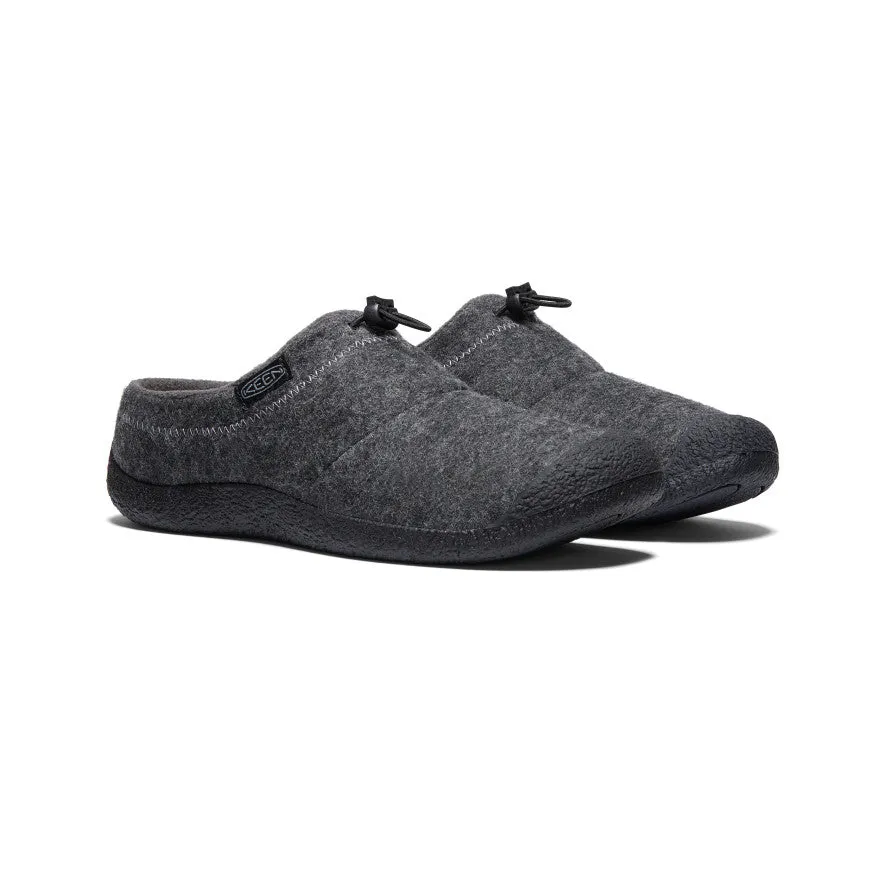 Men's Slides | Charcoal Grey Felt/Black