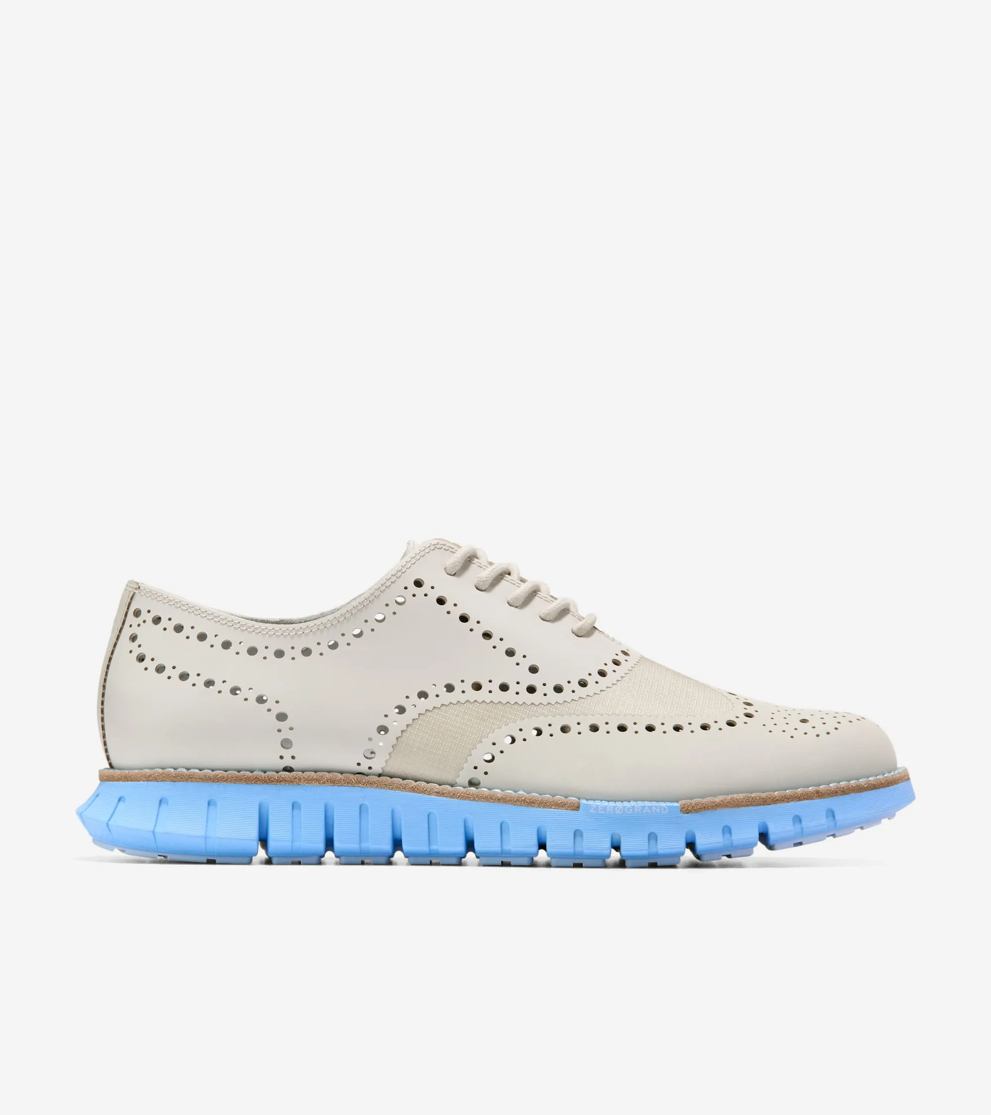 Men's Streamlined No Stitch Wingtip Oxfords