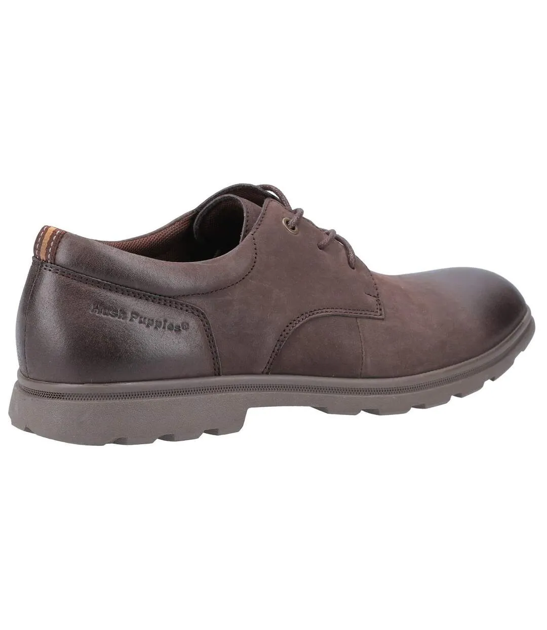 Brown Leather Oxfords for Men by Hush Puppies