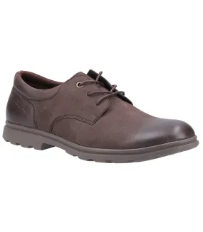 Brown Leather Oxfords for Men by Hush Puppies