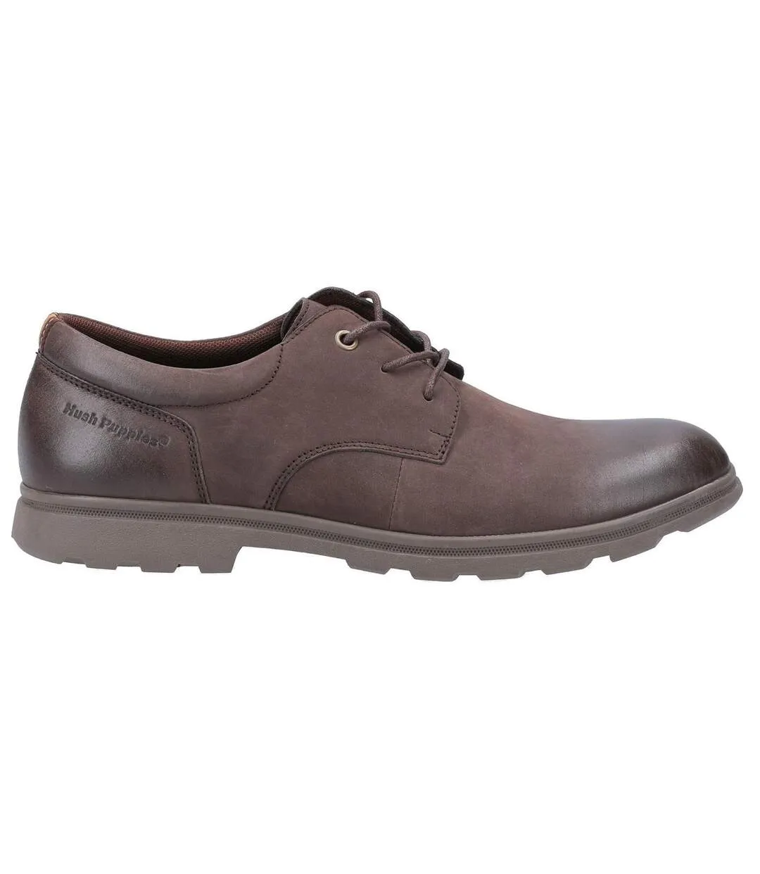 Brown Leather Oxfords for Men by Hush Puppies