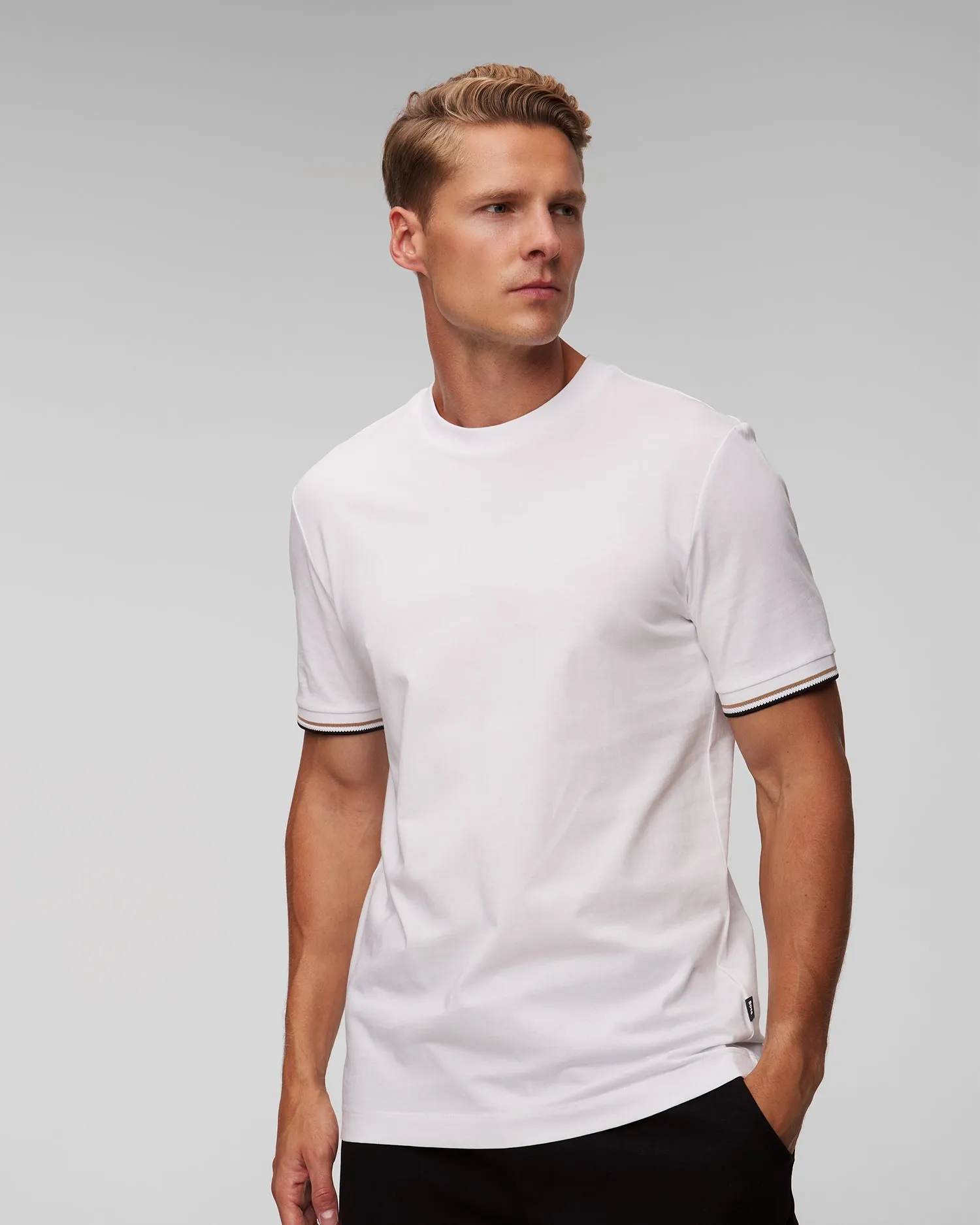 Men’s white T-shirt Hugo Boss Thompson 50501097-100