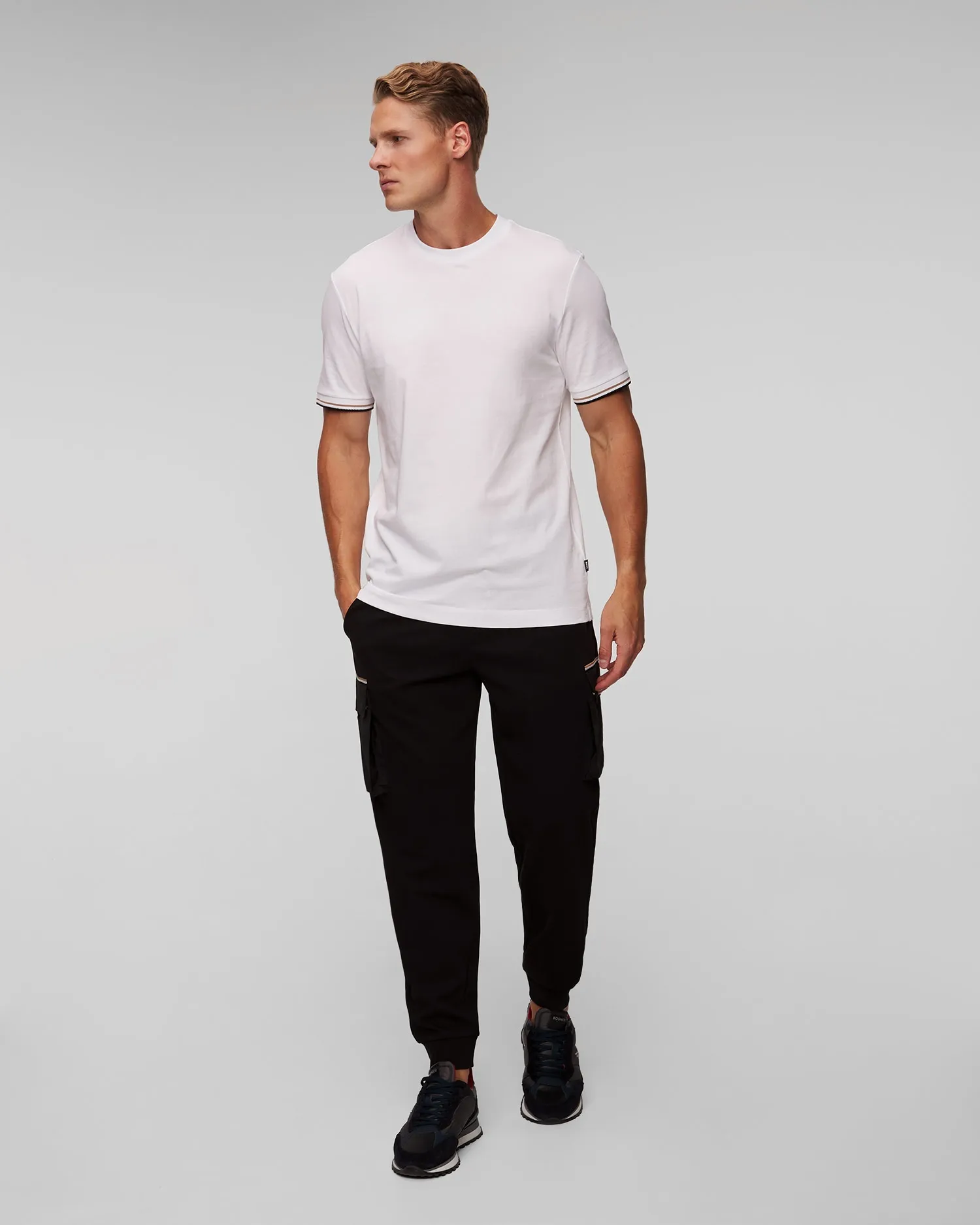 Men’s white T-shirt Hugo Boss Thompson 50501097-100