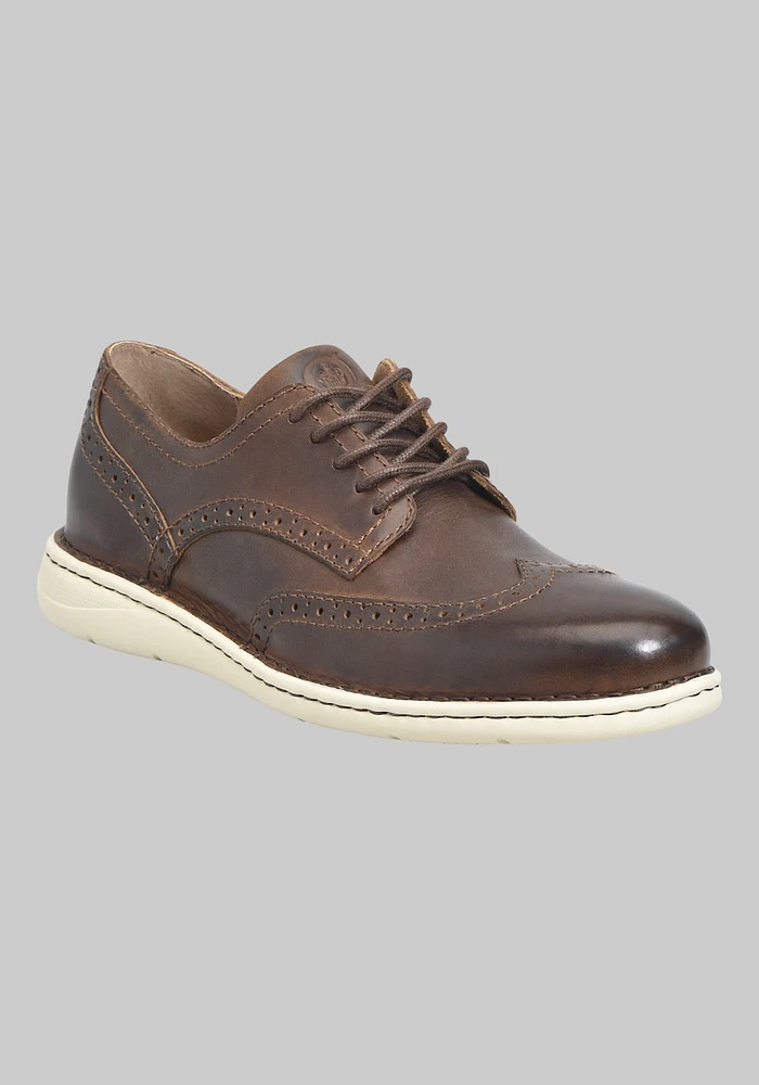 Men's Born Tobias Wingtip Oxfords at Jos. A. Bank, Brown, D Width - Shoes