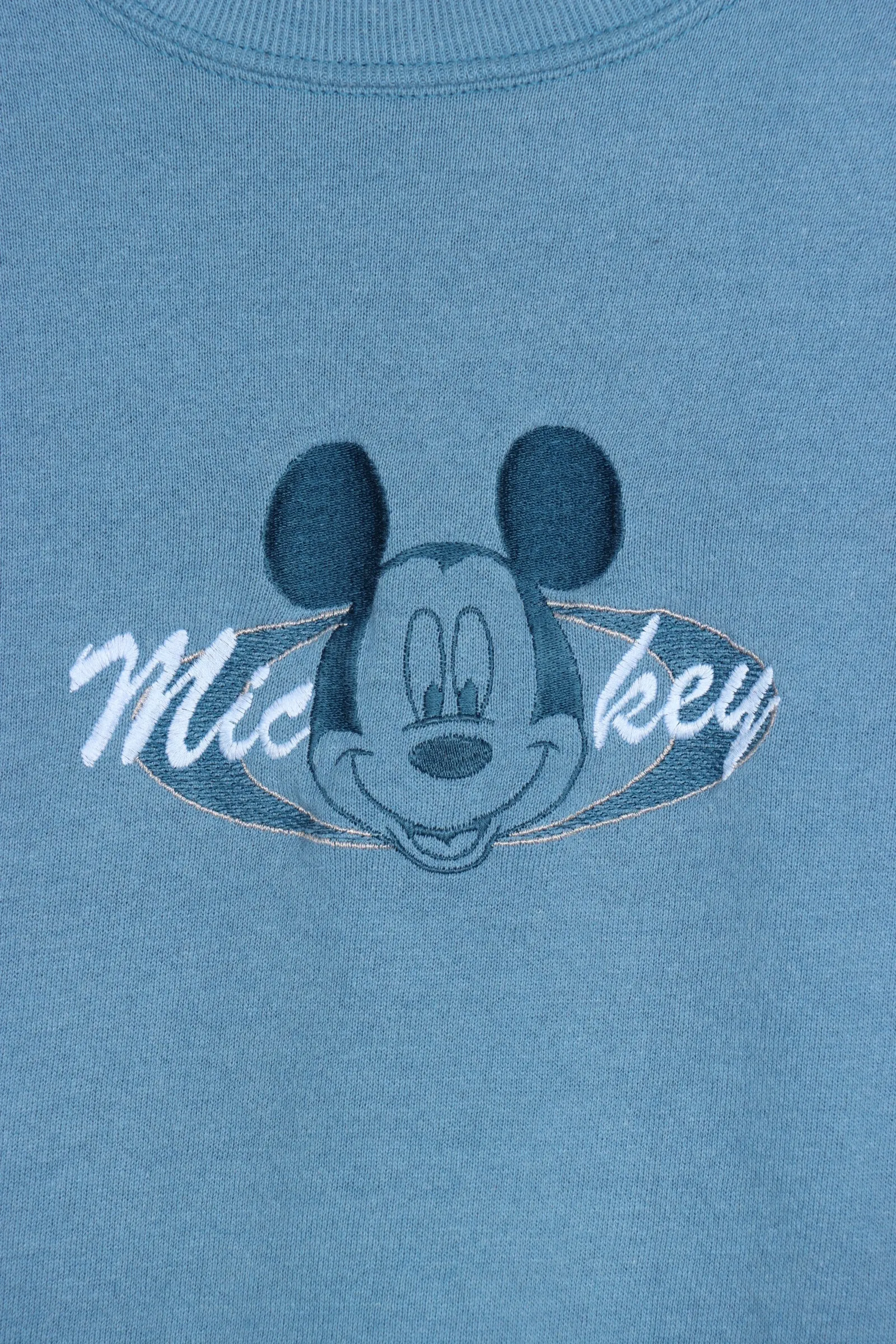 Mickey Mouse Logo Blue Sweatshirt XL.