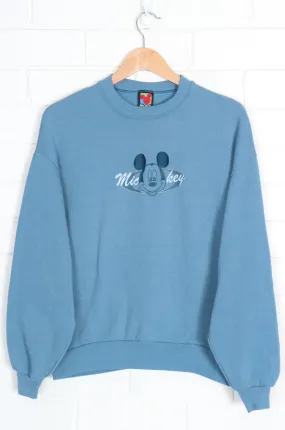 Mickey Mouse Logo Blue Sweatshirt XL.