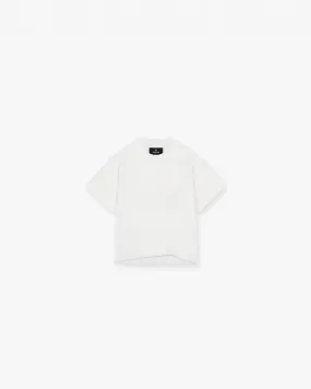 Mini Rep Applique T-Shirt - Flat White