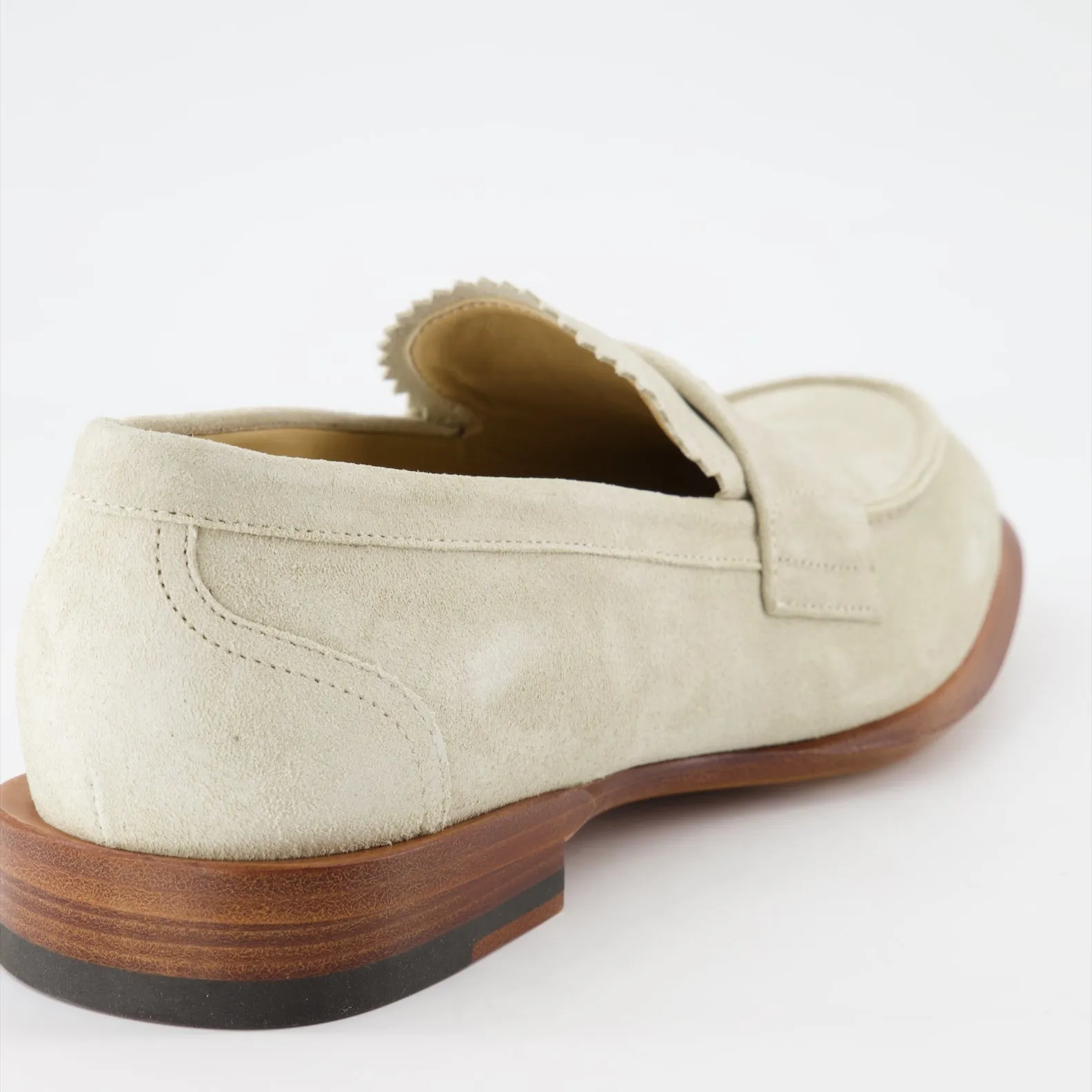 Moccasins in Suede