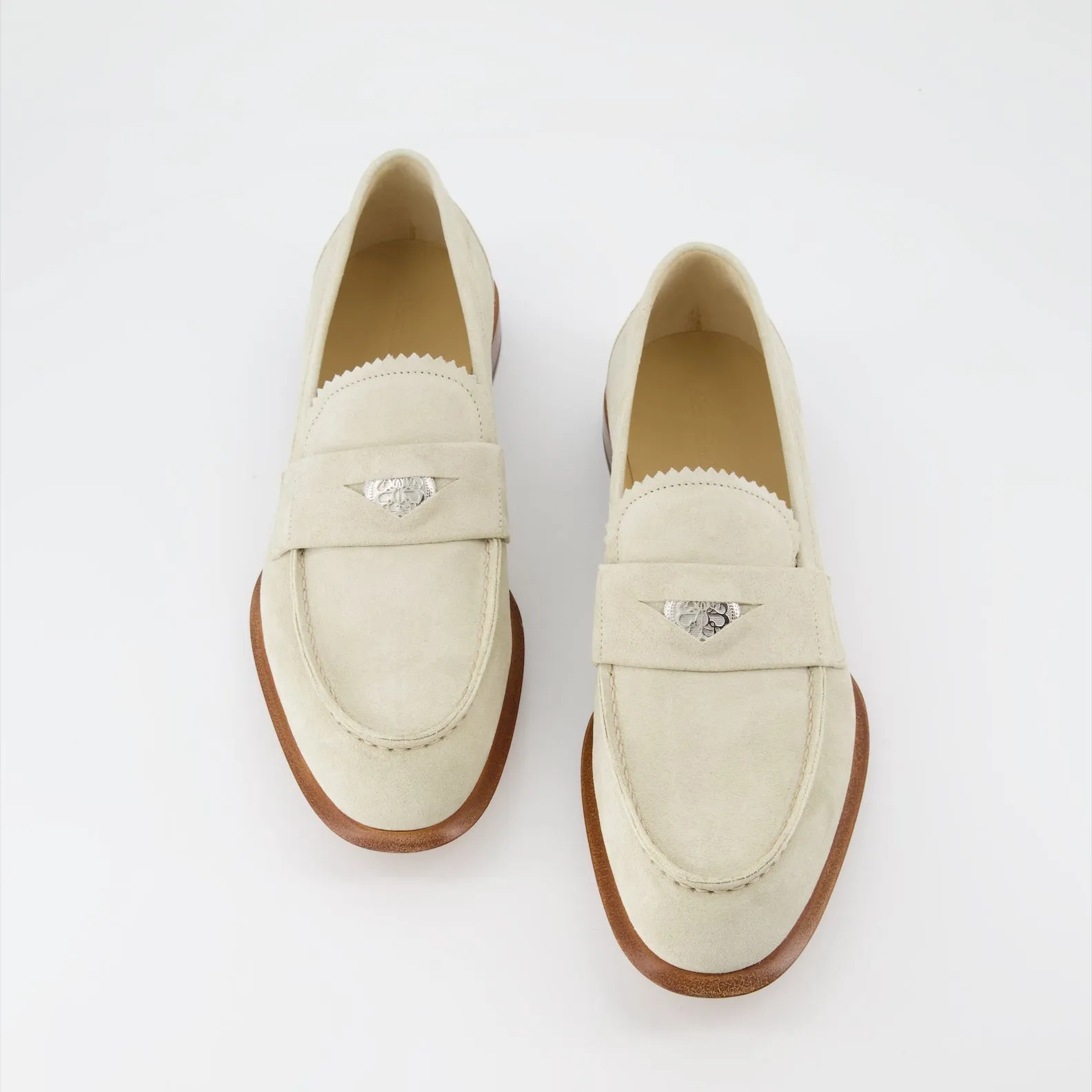 Moccasins in Suede