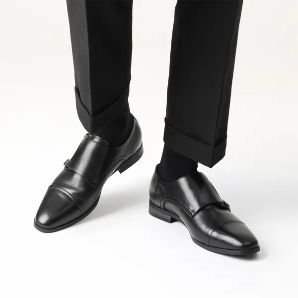 Modern Monk Strap Oxfords for Men