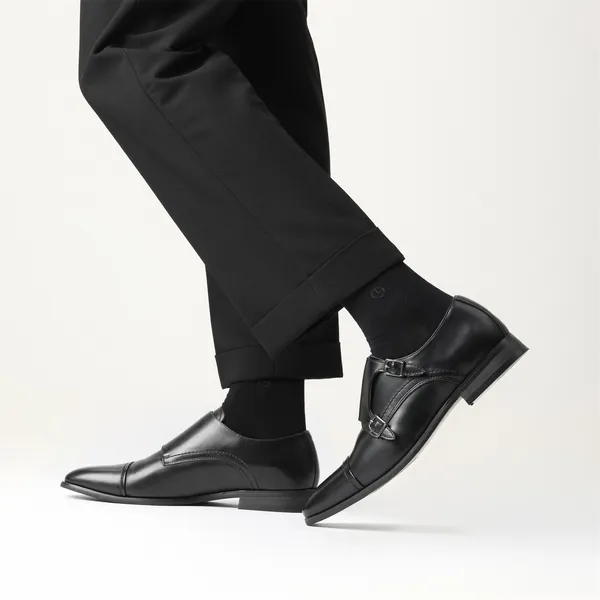 Modern Monk Strap Oxfords for Men