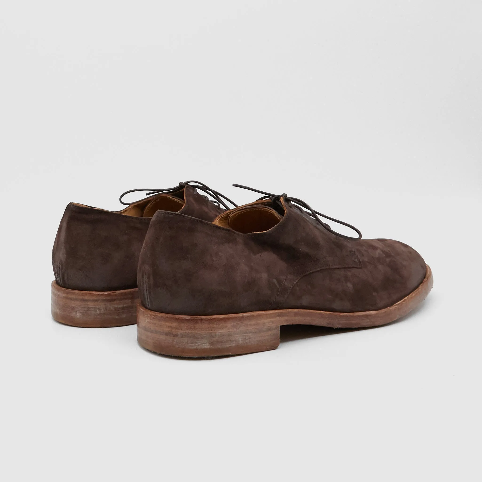 Moma Roughout Leather Derby Blucher