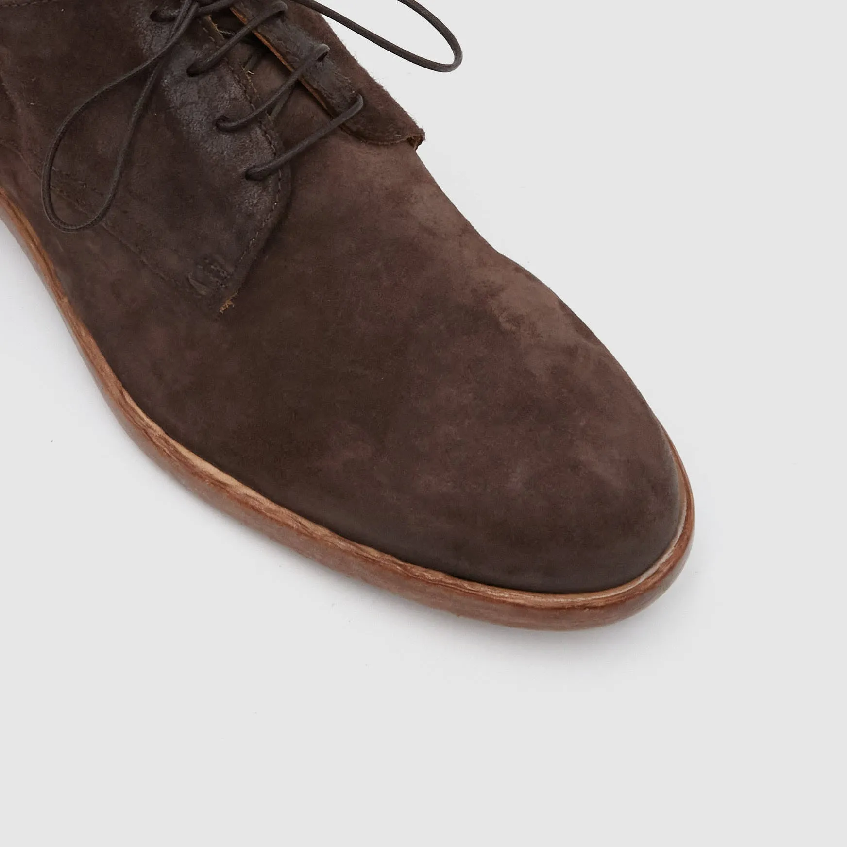 Moma Roughout Leather Derby Blucher