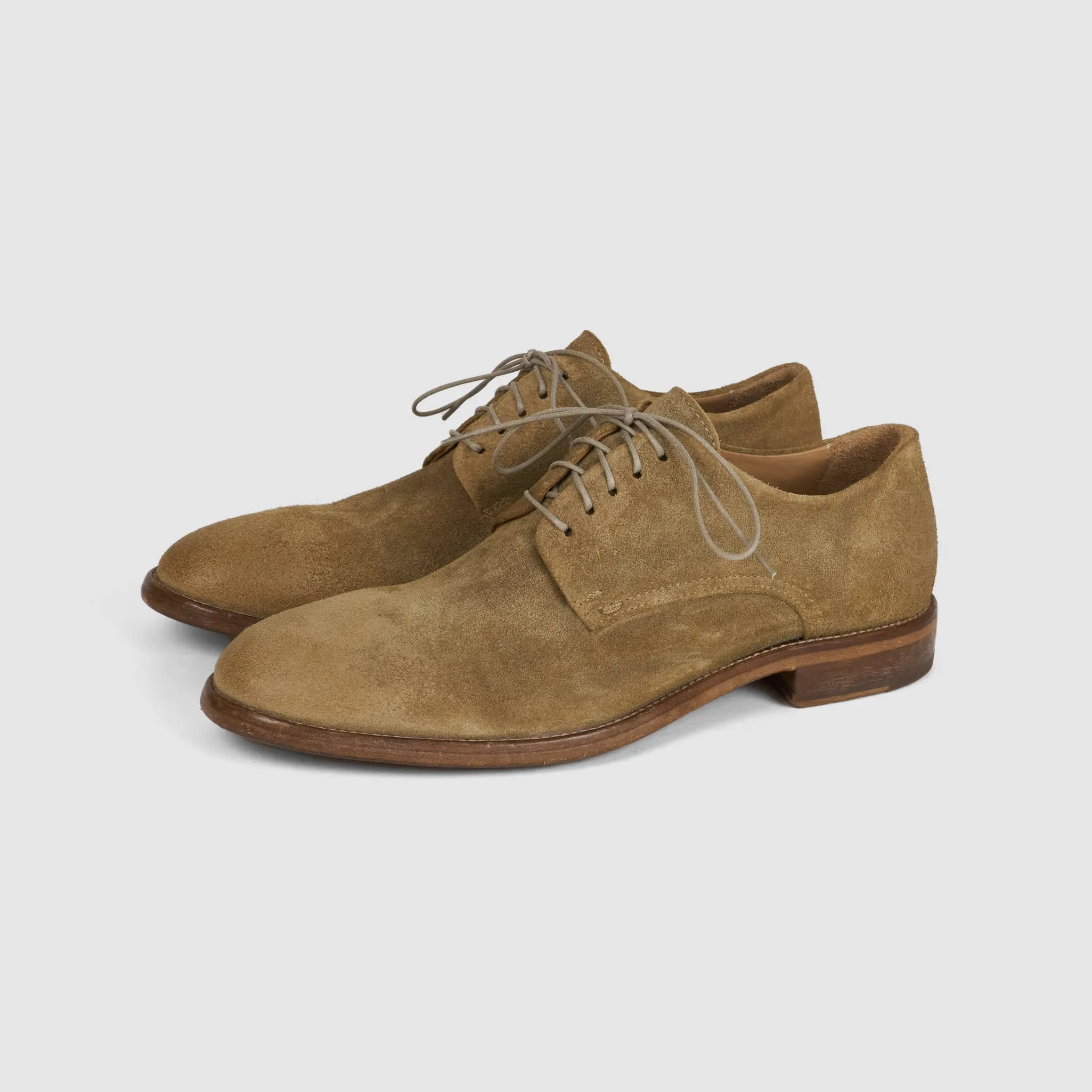 Moma Roughout Leather Derby Blucher