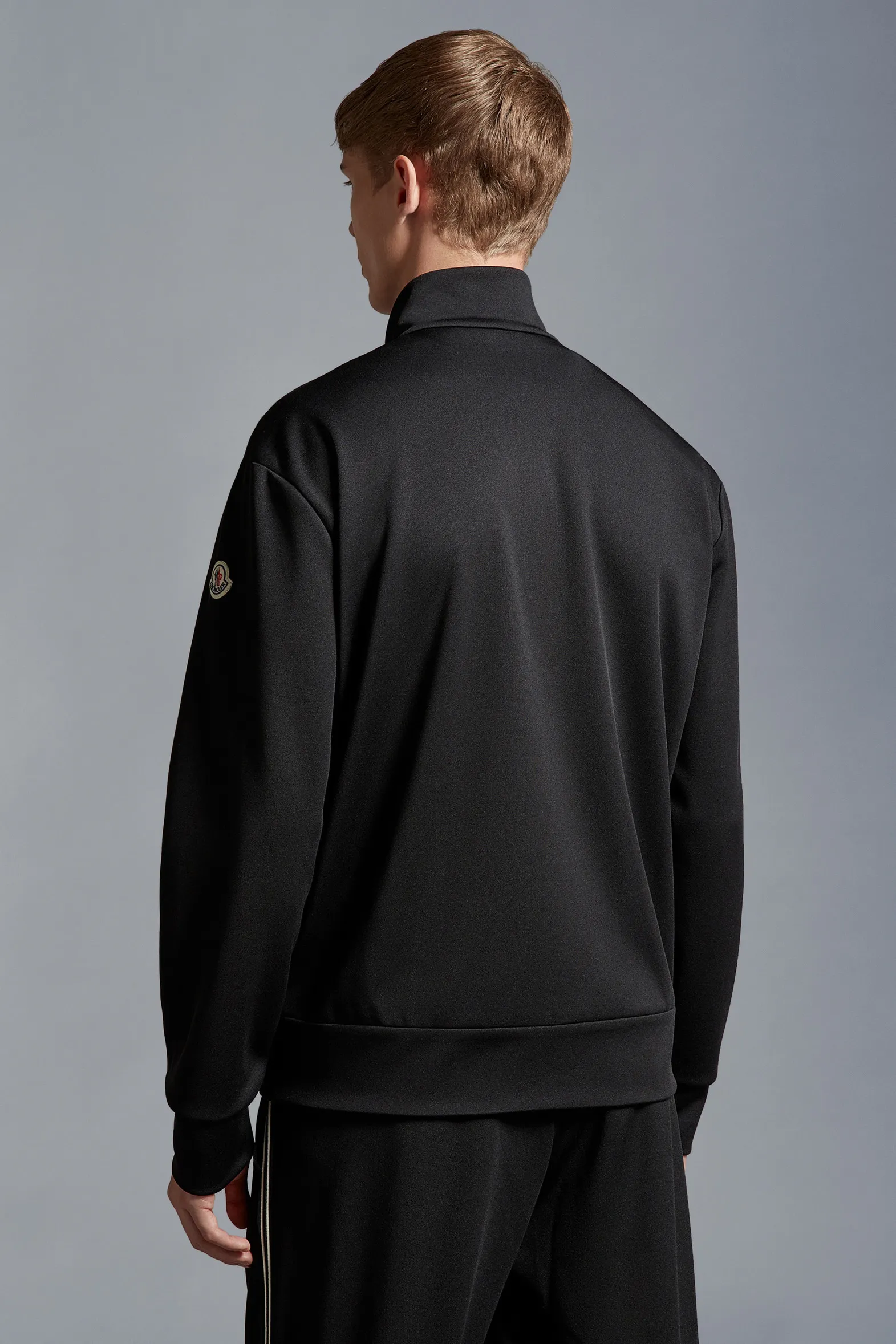 MONCLER Triacetate Zip-Up Sweatshirt