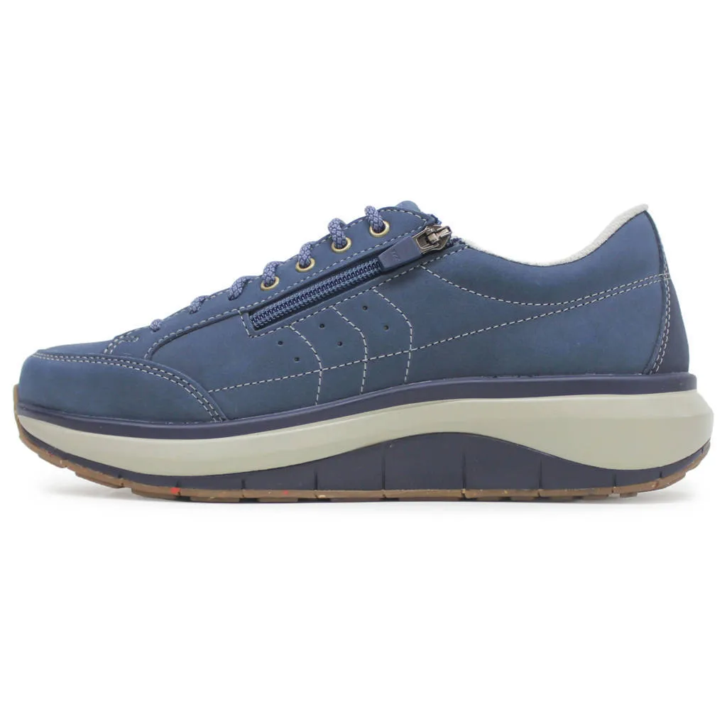 Moscow Zip Leather Men's Low Top Trainers