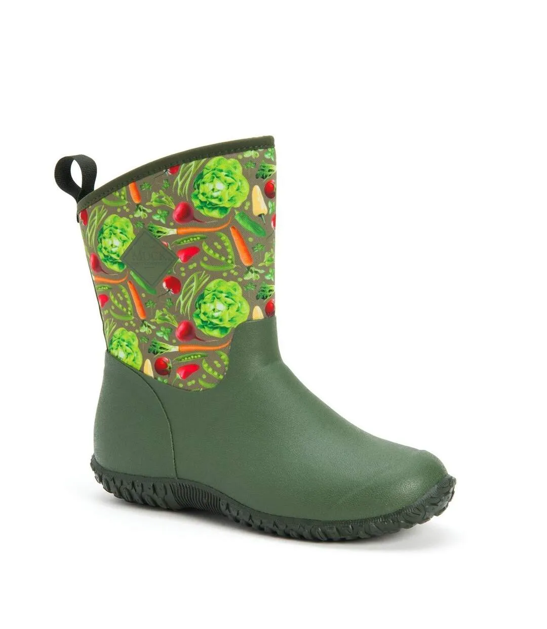 Green Print Women's Muck Boots