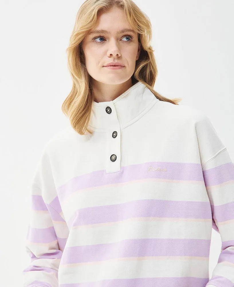 Multi Stripe Snapdragon Sweatshirt