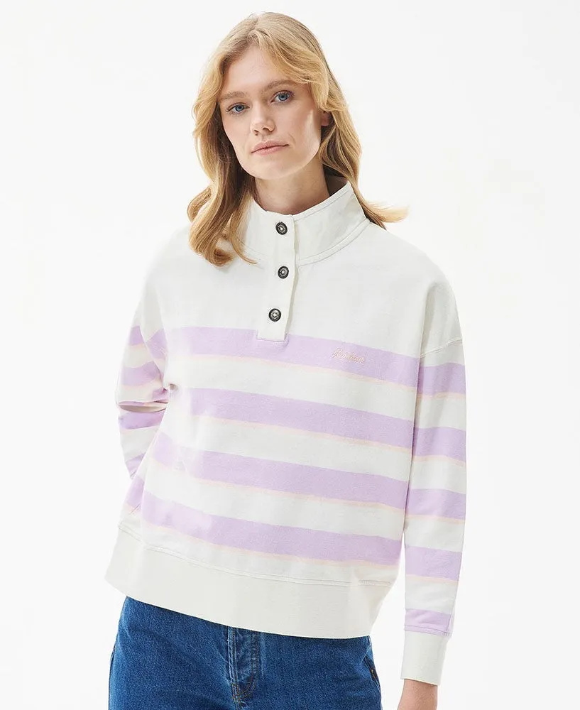 Multi Stripe Snapdragon Sweatshirt