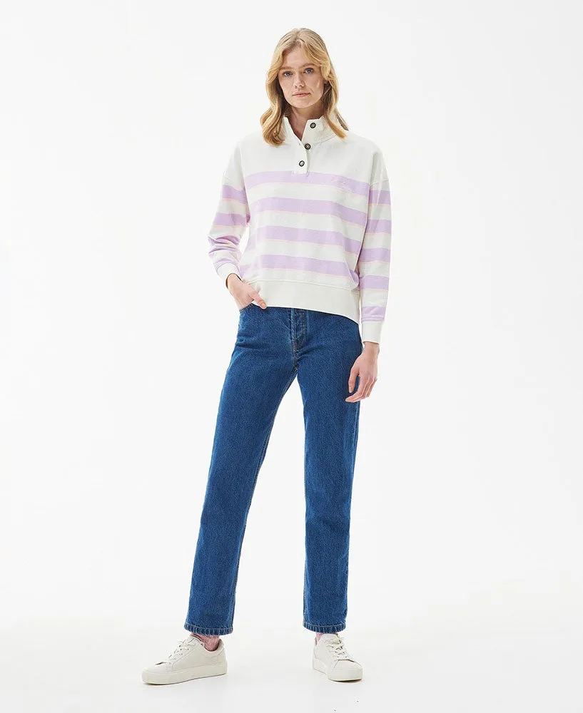 Multi Stripe Snapdragon Sweatshirt