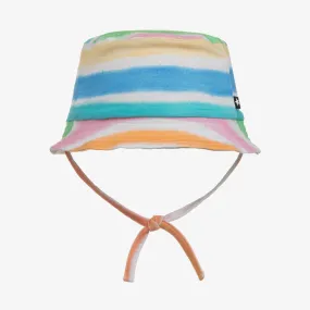 Multicolour Stripe Cotton Sun Hat