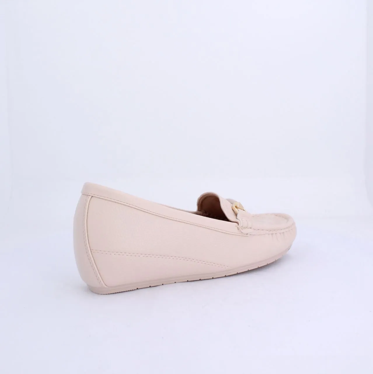 MYRA WEDGE MOCCASINS - OFFWHITE