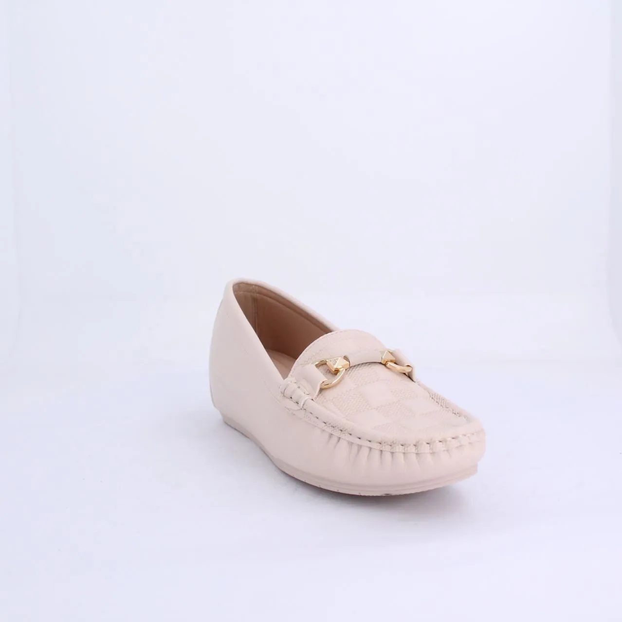 MYRA WEDGE MOCCASINS - OFFWHITE