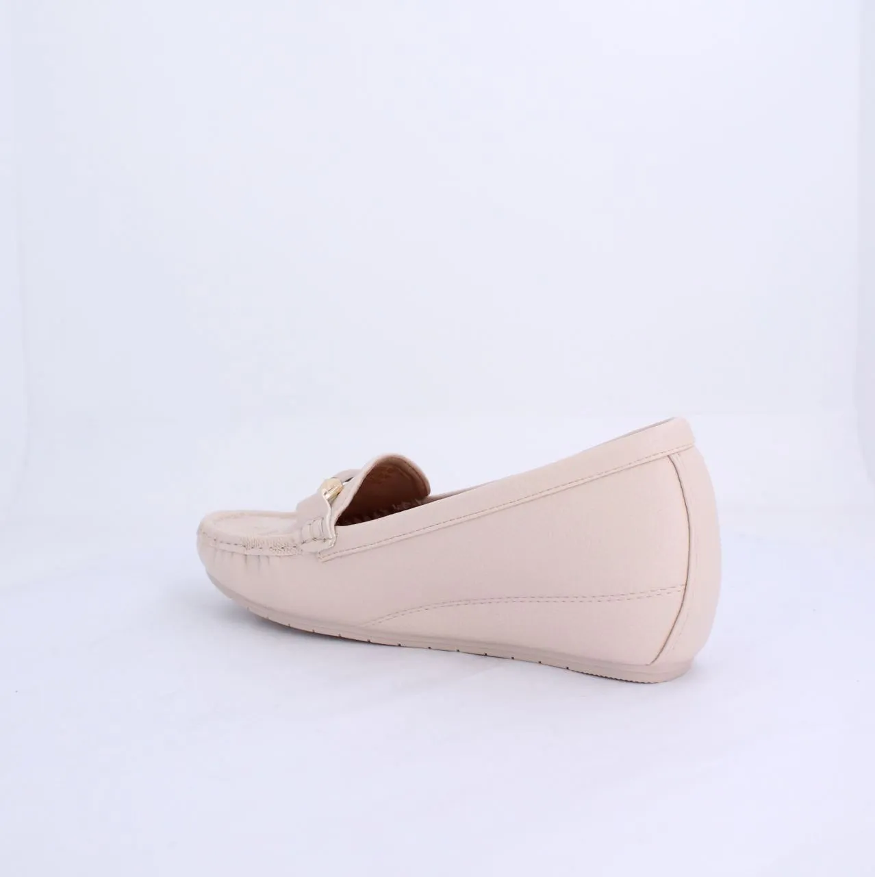 MYRA WEDGE MOCCASINS - OFFWHITE