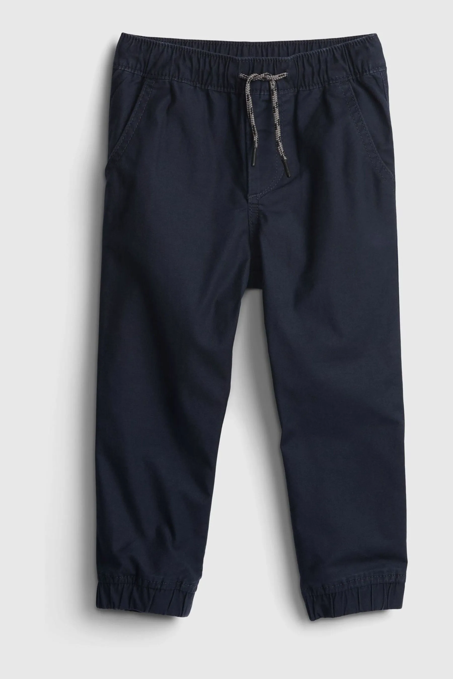 Navy Blue Everyday Cuffed Chino Pull On Joggers