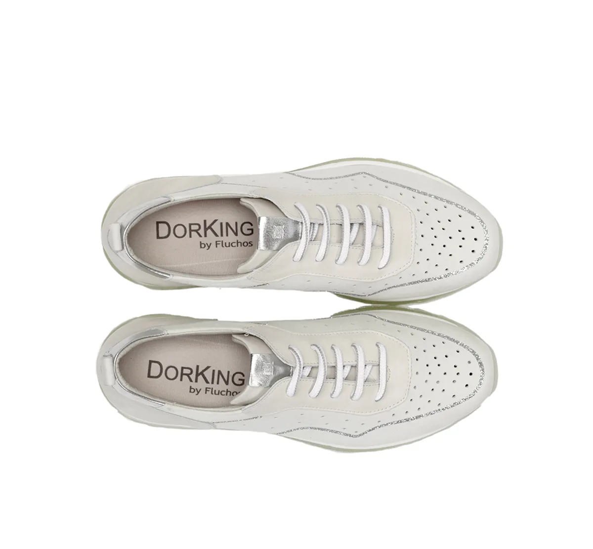 NAVY D8201 White Sneakers