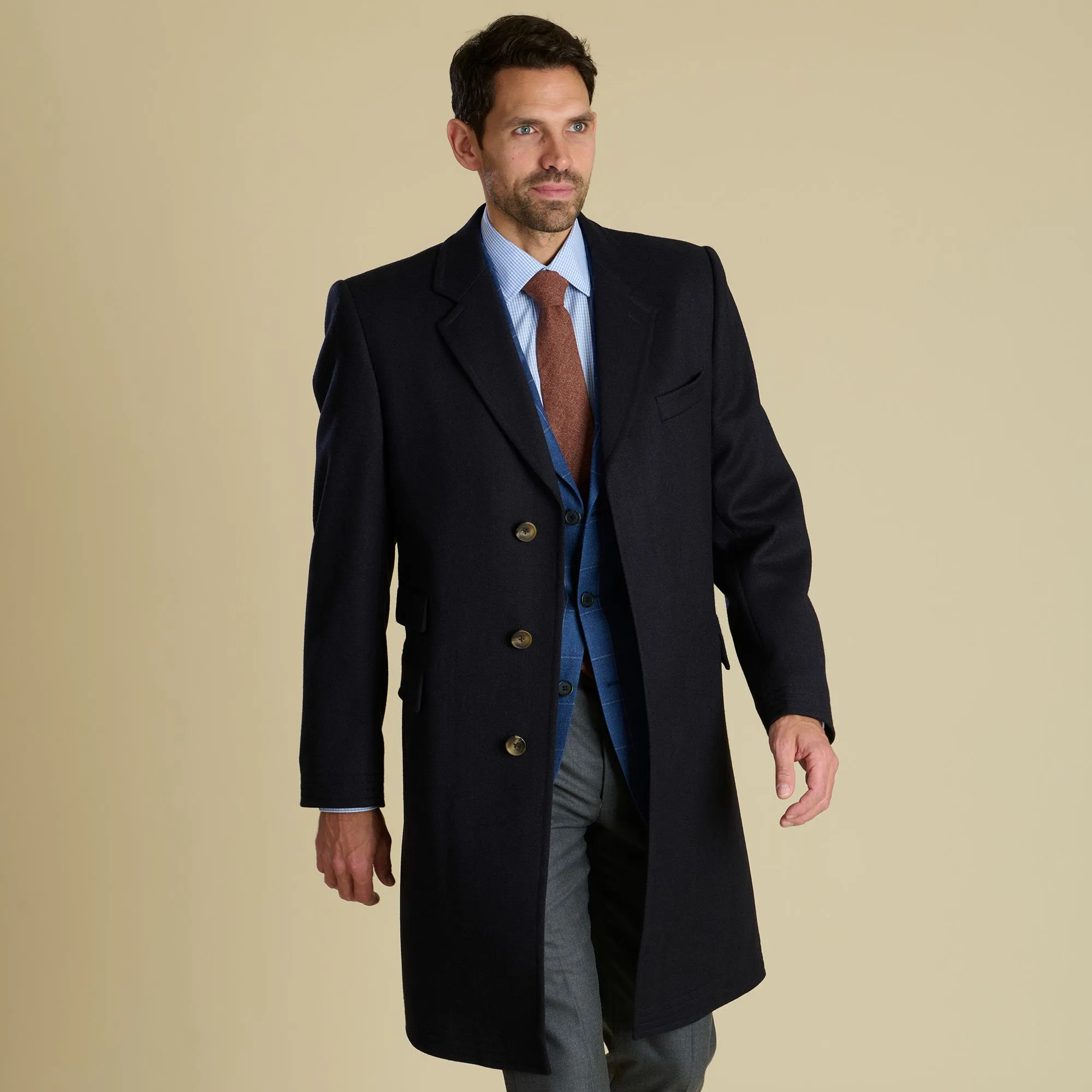 Navy Original Covert Coat