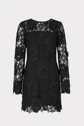 Nessa Three-Dimensional Lace Dress