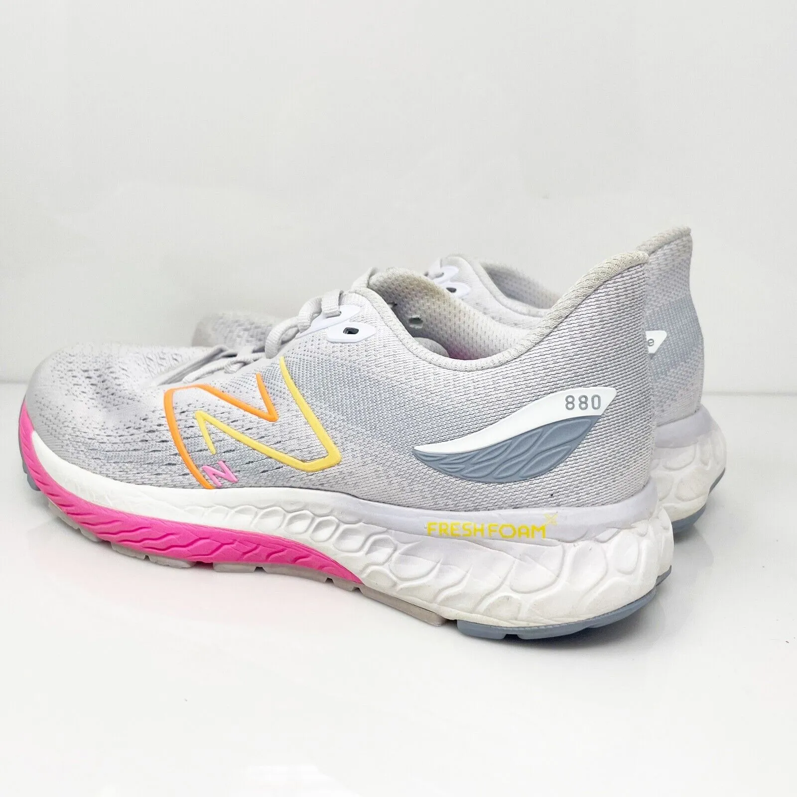 New Balance Womens 880 V12 W880G12 Gray Running Shoes Sneakers Size 9.5 B