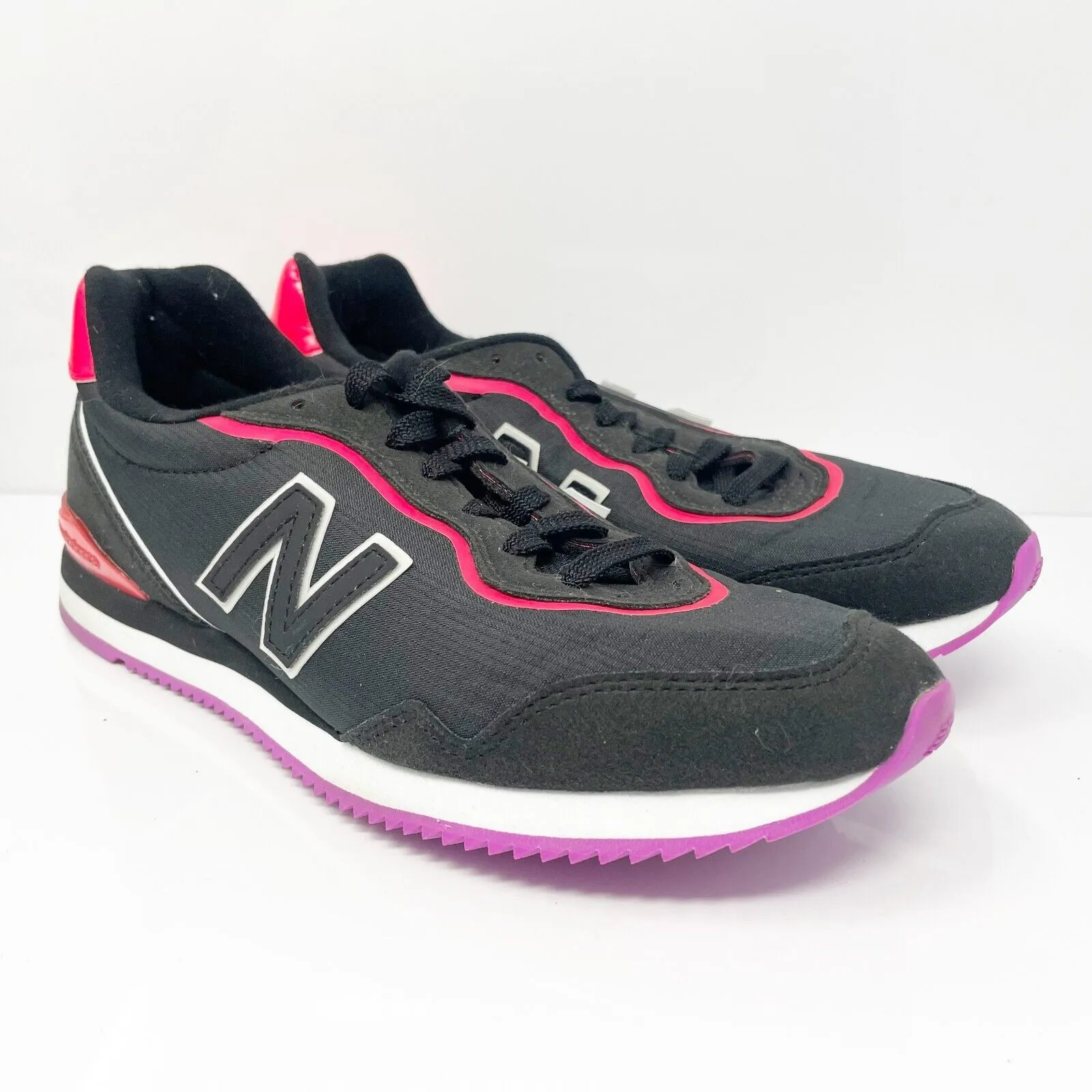 New Balance Womens Sola Sleek V1 WLSLAUN1 Black Running Shoes Sneakers Sz 7.5 B