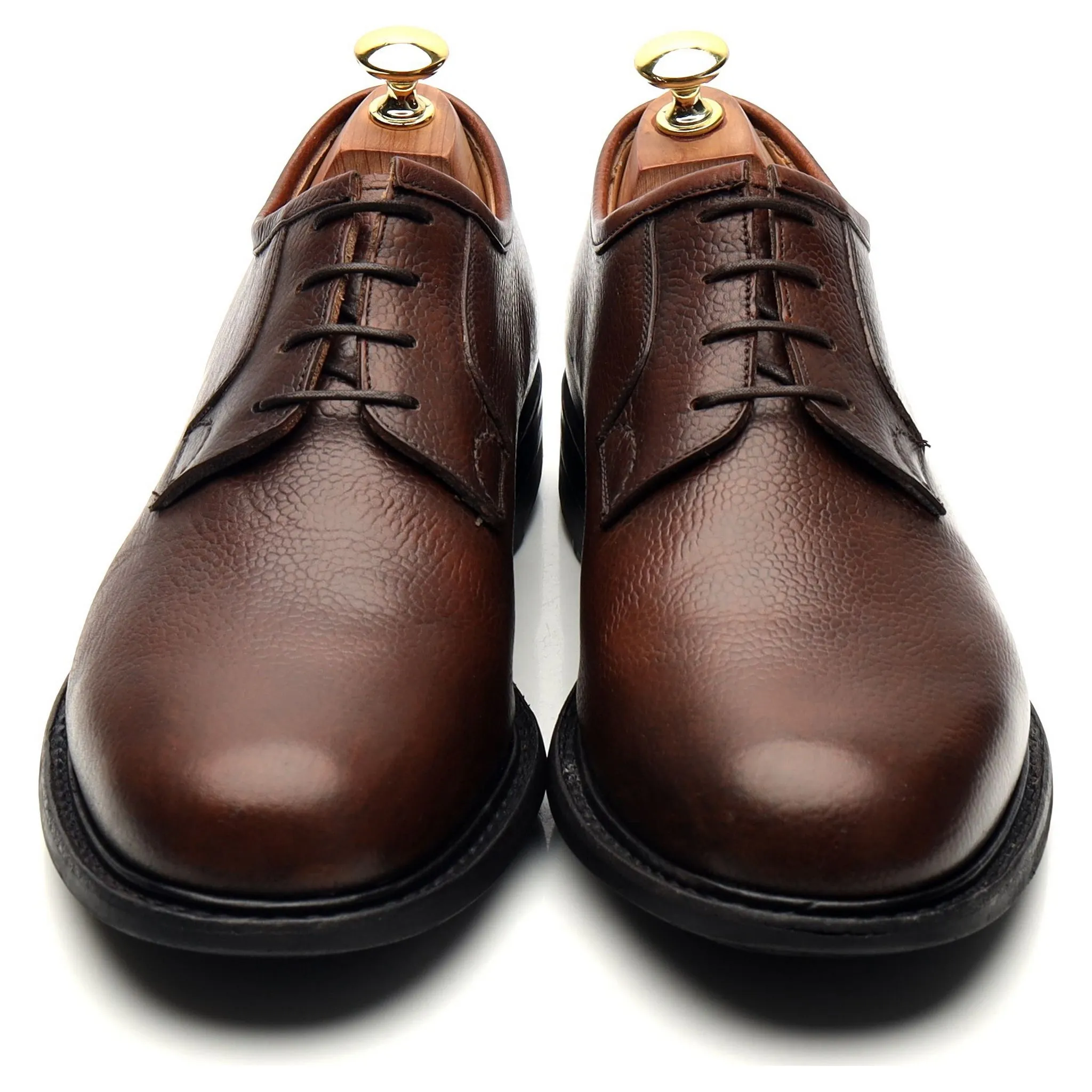 'Newbridge 2' Dark Brown Leather Derby UK 7.5 G