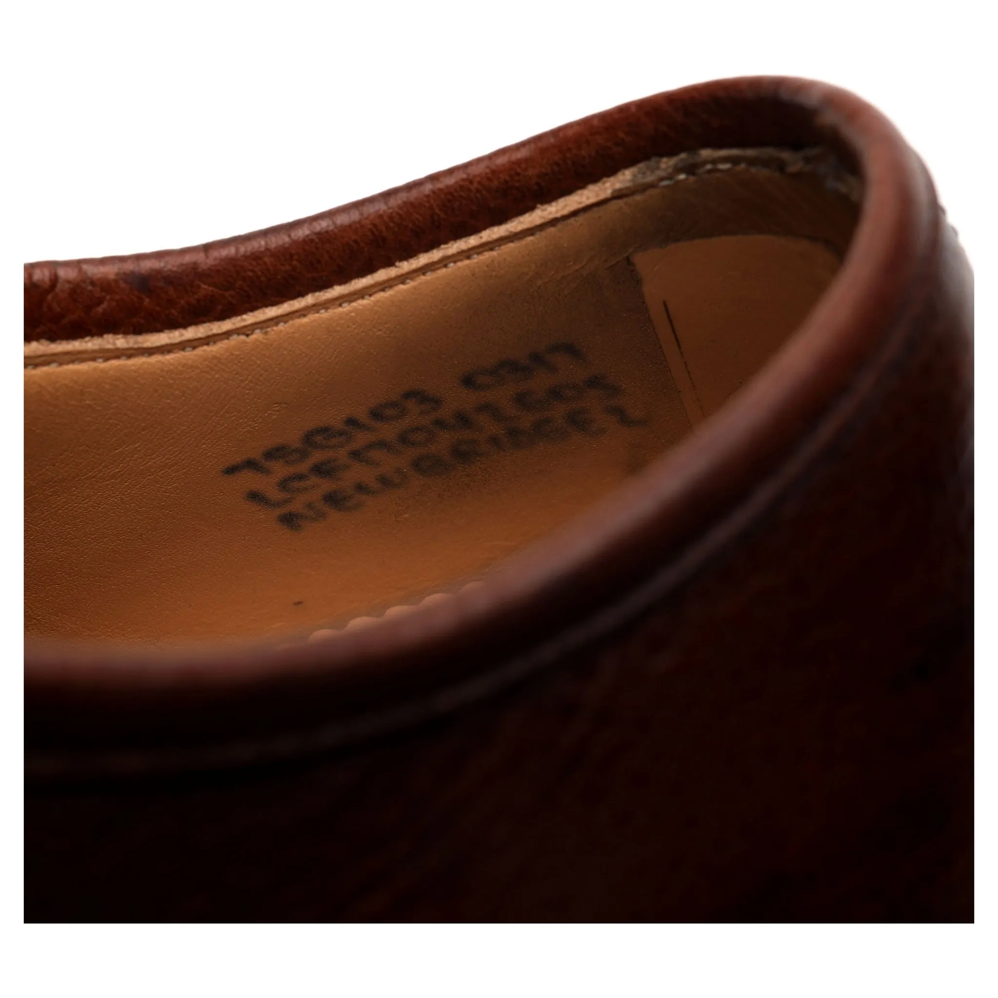 'Newbridge 2' Dark Brown Leather Derby UK 7.5 G