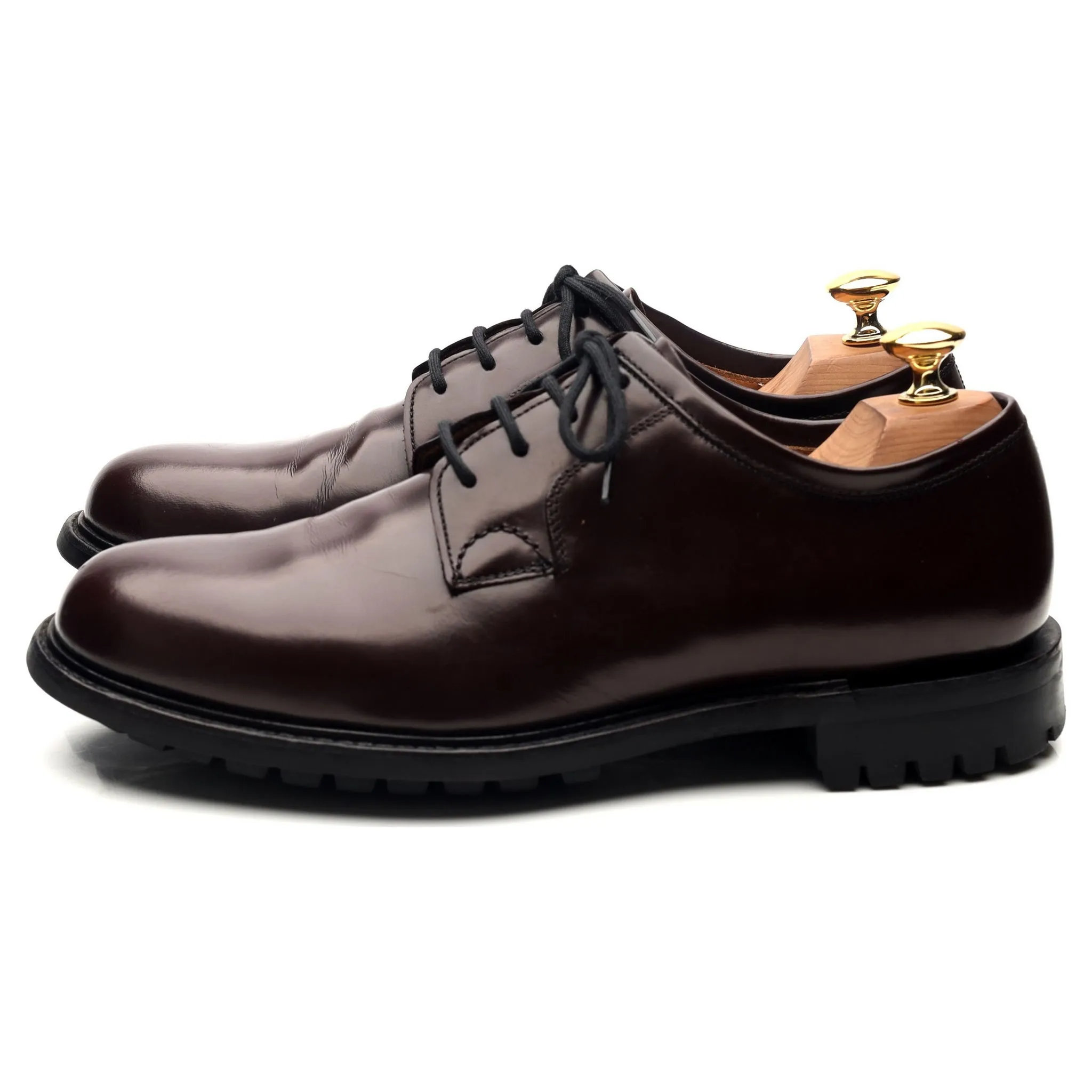 'Newbridge' Burgundy Leather Derby UK 6.5 F